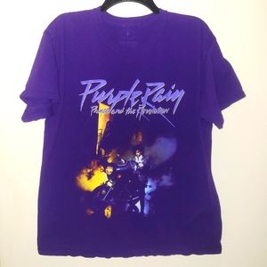 Prince and the Revolution- Purple Rain - Graphic T-Shirt Tee Size Men's Large